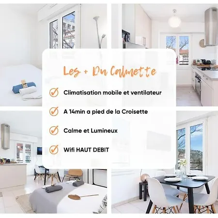 Lägenhet Le Calmette By Apirent #central #lumineux #calme #wifi