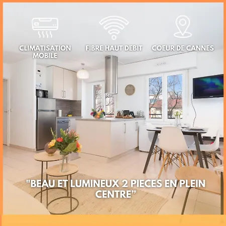 Le Calmette By Apirent #central #lumineux #calme #wifi Lägenhet Cannes