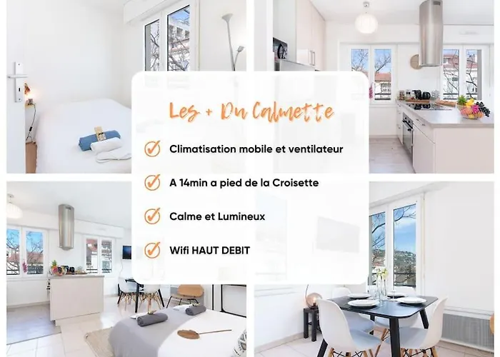 Appartamento Le Calmette By Apirent #central #lumineux #calme #wifi